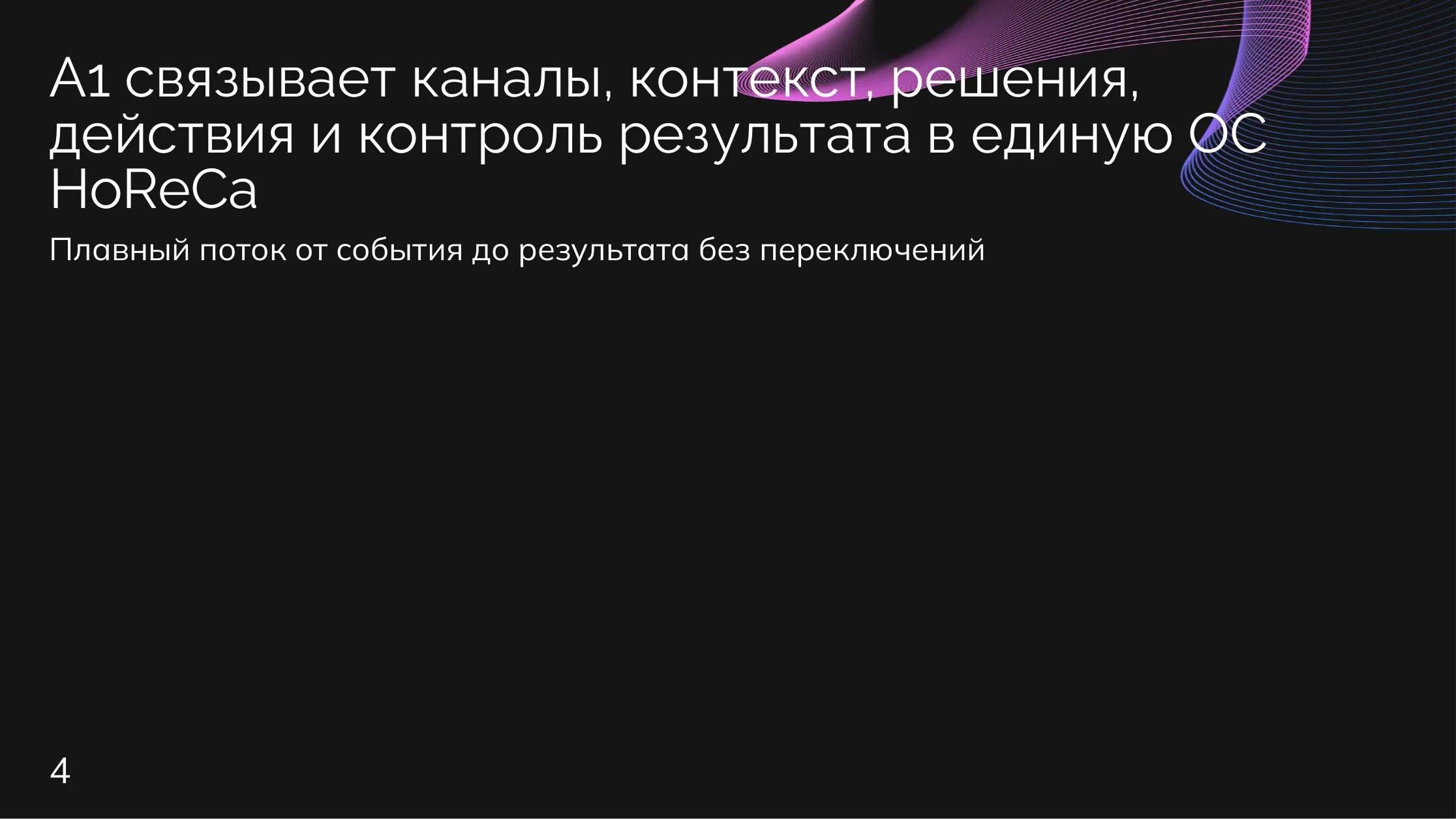 Рестораны: A1 HoReCa OS