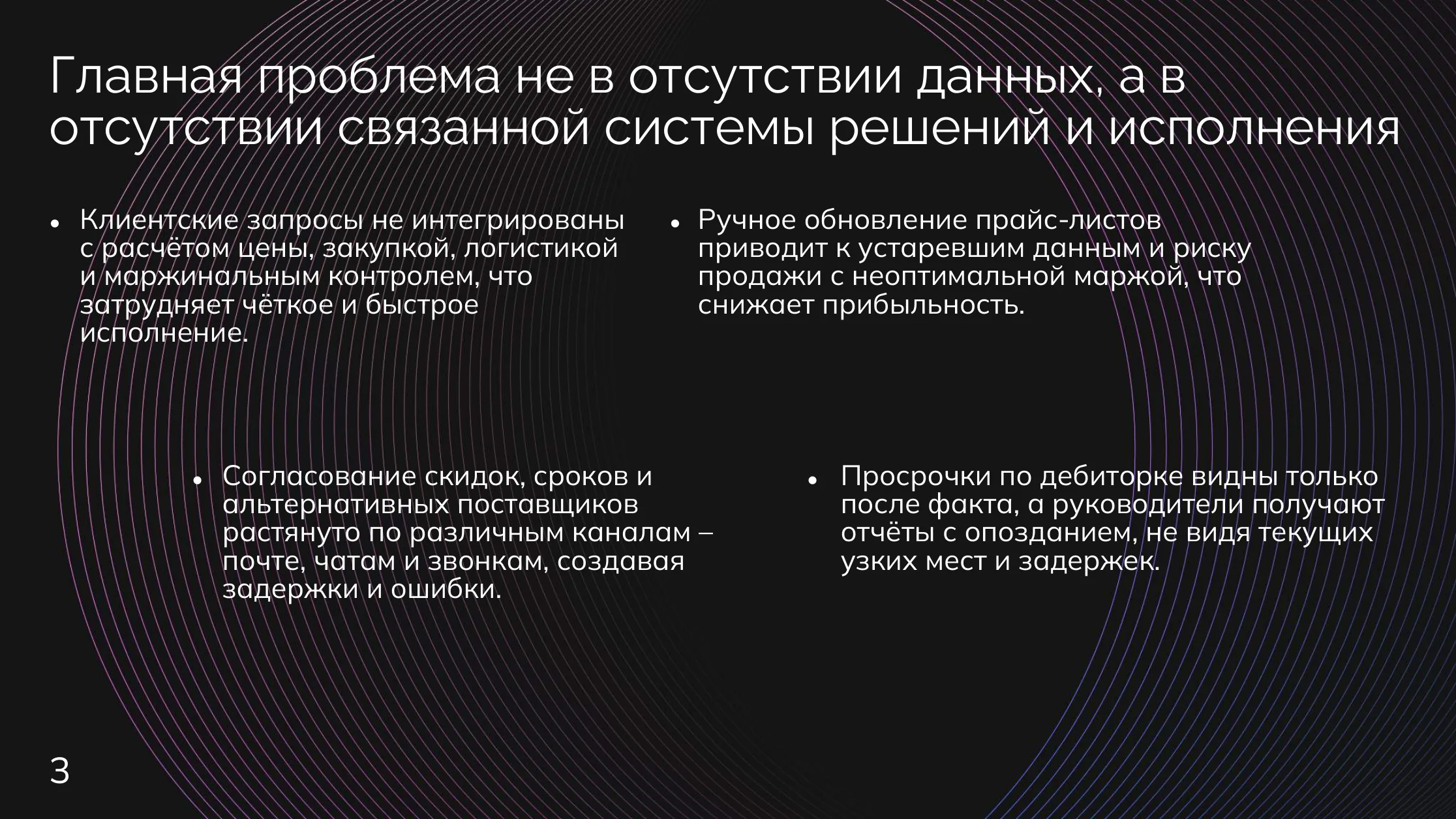 Торговля: Запрос не связан с исполнением